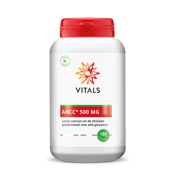 AHCC 500mg 180 cps, Vitals