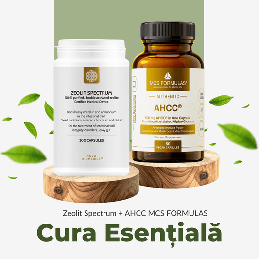 Cure essentielle — Zeolite Spectrum + AHCC MCS FORMULAS - Doctor Cip - Votre corps vous en remerciera !