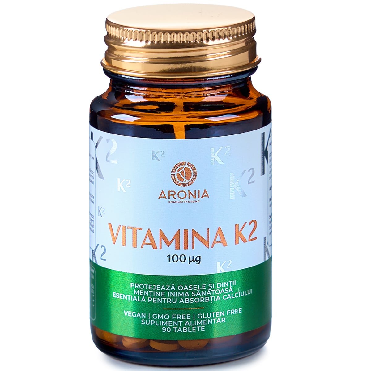 Vitamina K2 100μg MK7 — 90 Tablete - Doctor Cip - Corpul tău îți va mulțumi!